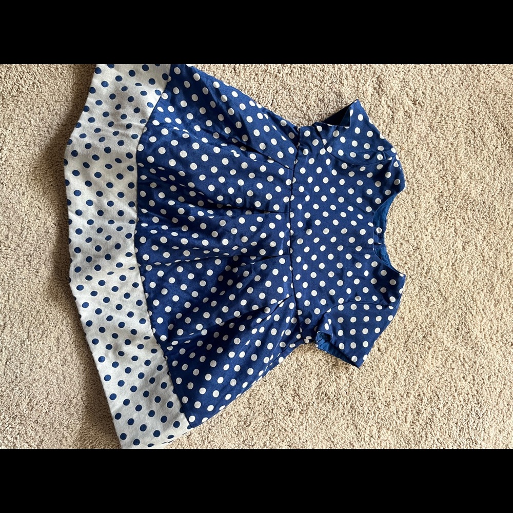 Baby gap polka dot dress!